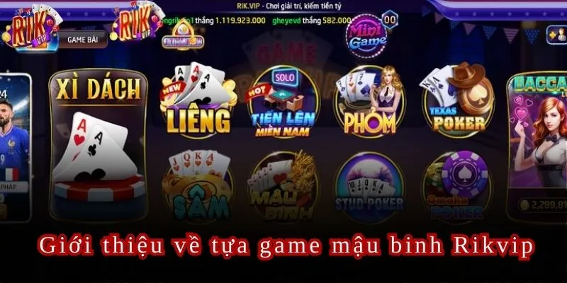 Mậu binh Rikvip tựa game cá cược hot nhất trong năm 2024